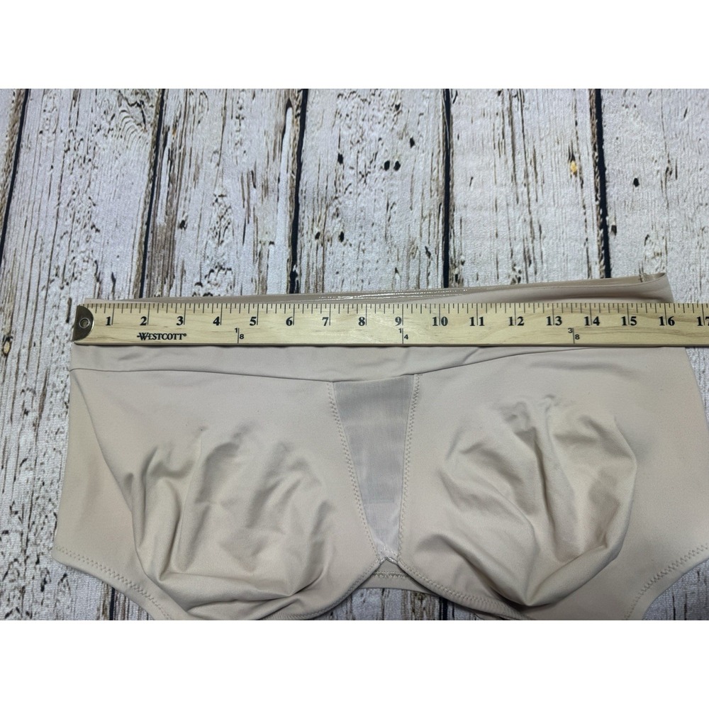Ruby Ribbon Original Demiette Bra Size 44 Nude Wireless 3067 Comfort Support - Picture 3 of 6